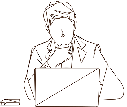 対面相談のイメージイラスト